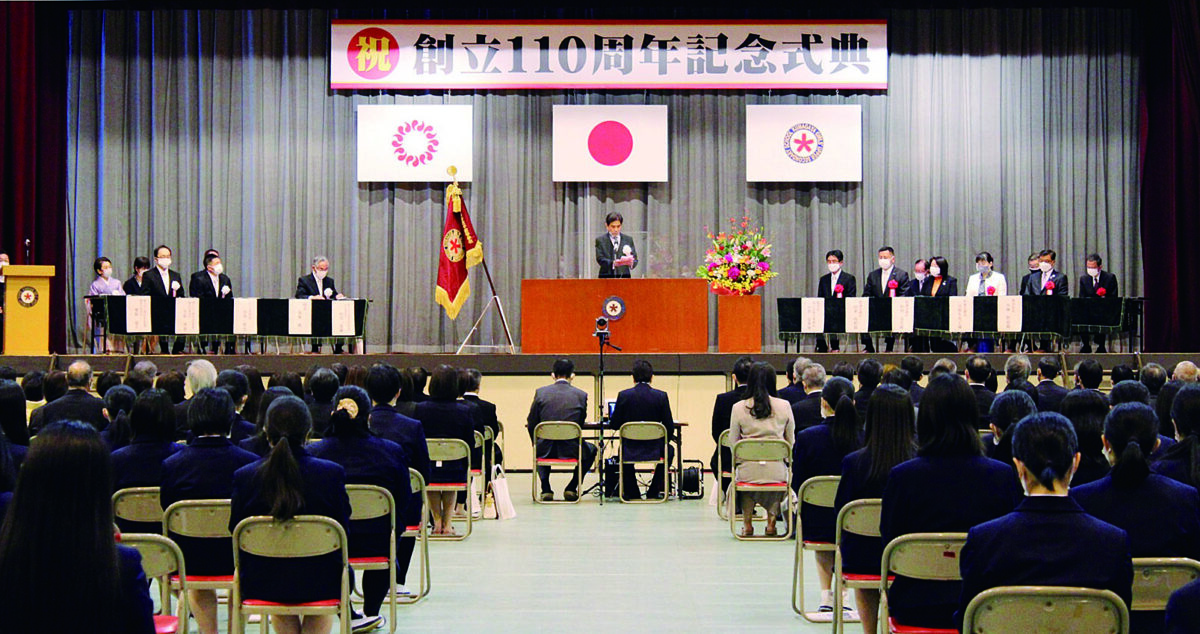 真っすぐしなやか受け継いで 県立熊谷女子高が創立１１０年式典 埼玉新聞社 高校受験ナビ