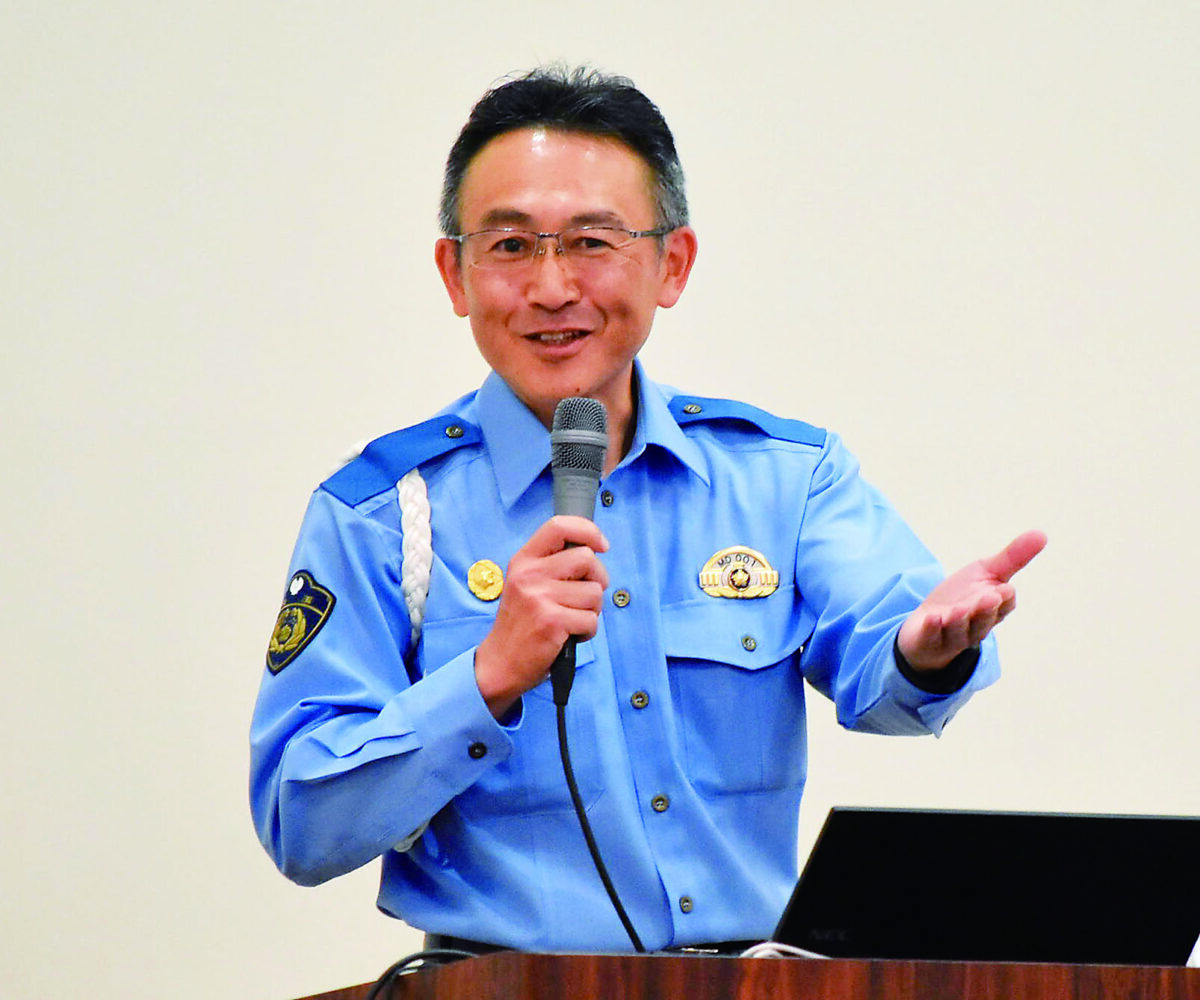 夏休みに合わせ本庄署長が母校で防犯講話ー本庄高校 | 埼玉新聞社 高校